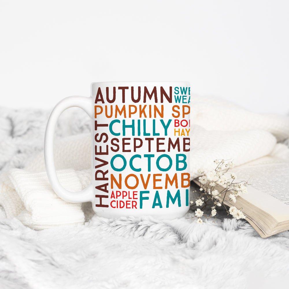 Fall Autumn Mug - Loftipop