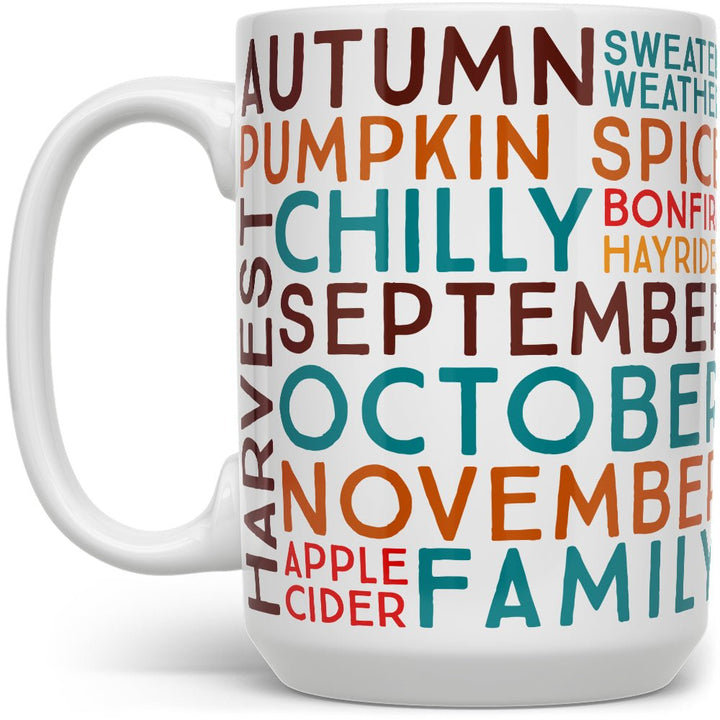 Fall Autumn Mug - Loftipop