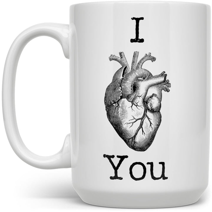 I Love (Heart) You Mug - Loftipop