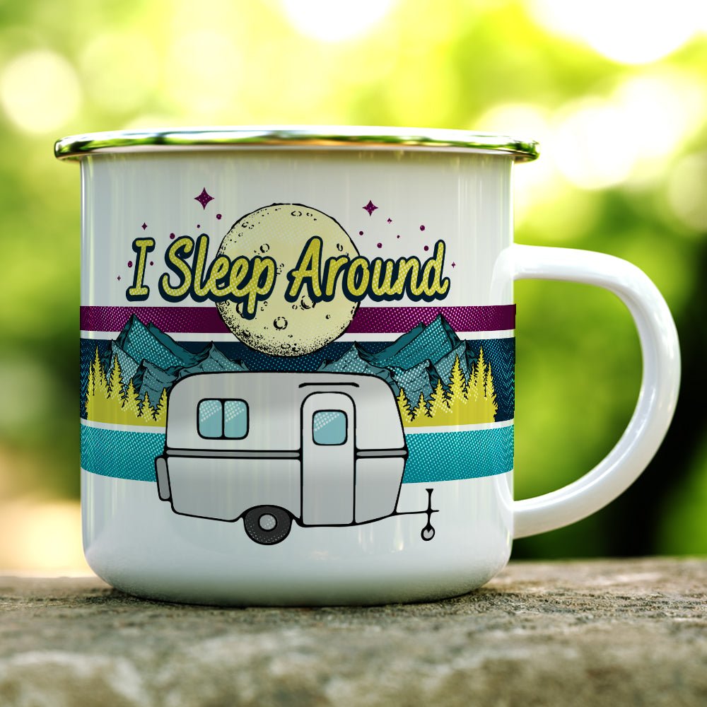 Camping Mug - We Sleep Around