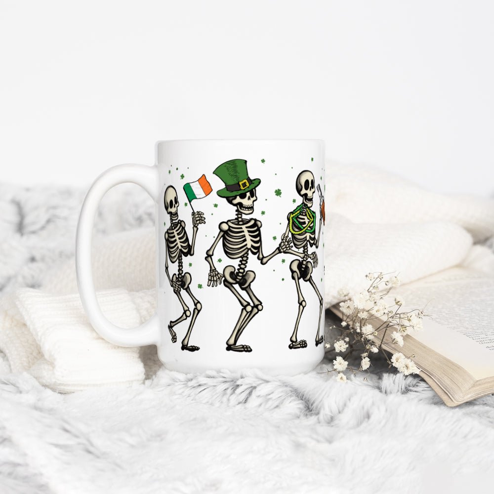 Irish Dancing Skeletons Mug - Loftipop