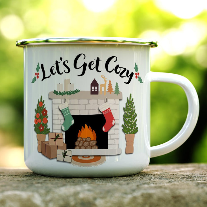 Let's Get Cozy Camp Mug - Loftipop