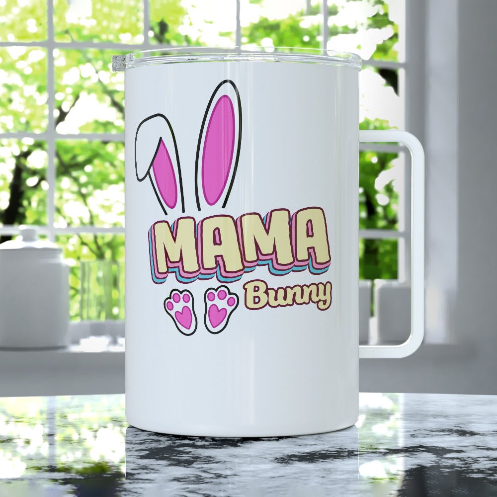 Mama Bunny Insulated Travel Mug - Loftipop