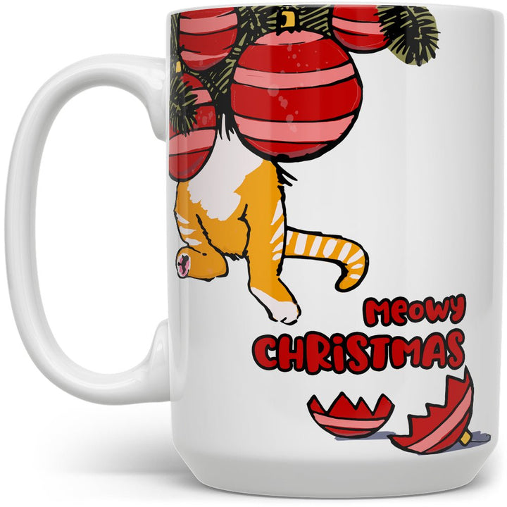 Meowy Christmas Mug - Loftipop