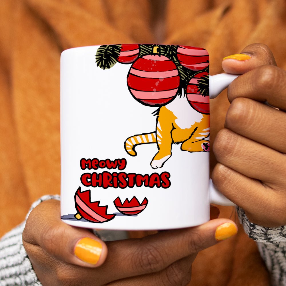 Meowy Christmas Mug - Loftipop