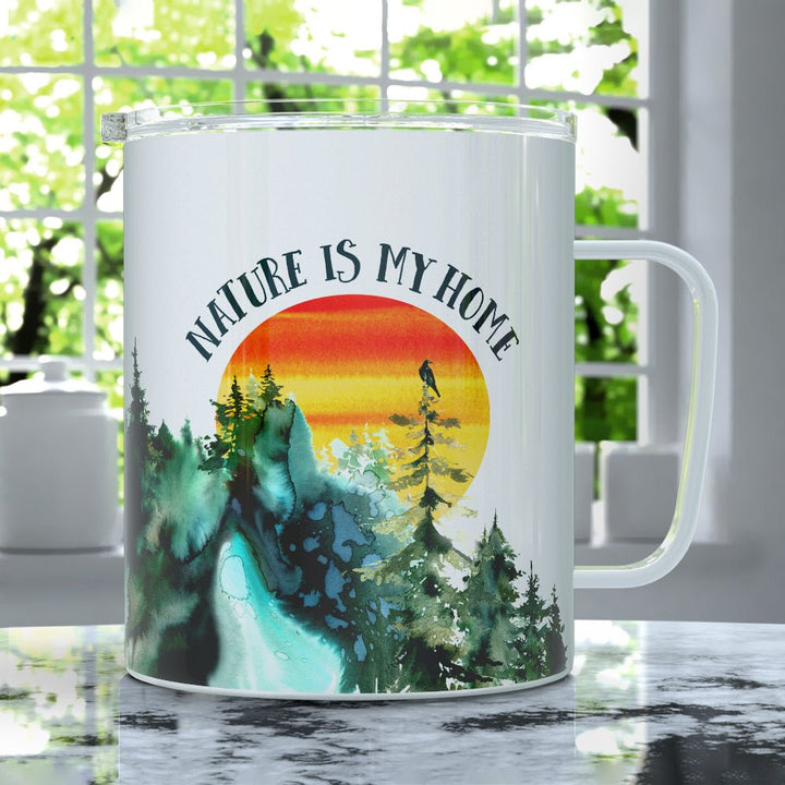Nature is My Home Insulated Travel Mug - Loftipop