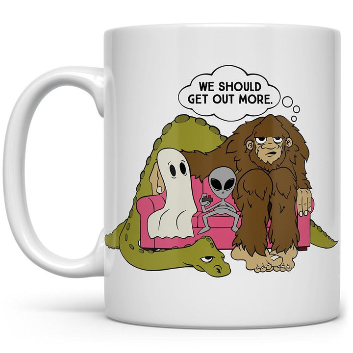 Paranormal Squad Mug on a white background - Loftipop