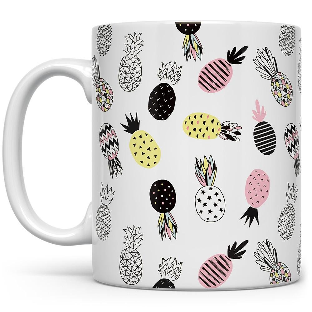Pineapple Mug with pineapples on it - Loftipop