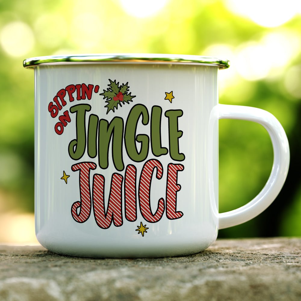 Sippin on Jingle Juice Camp Mug - Loftipop