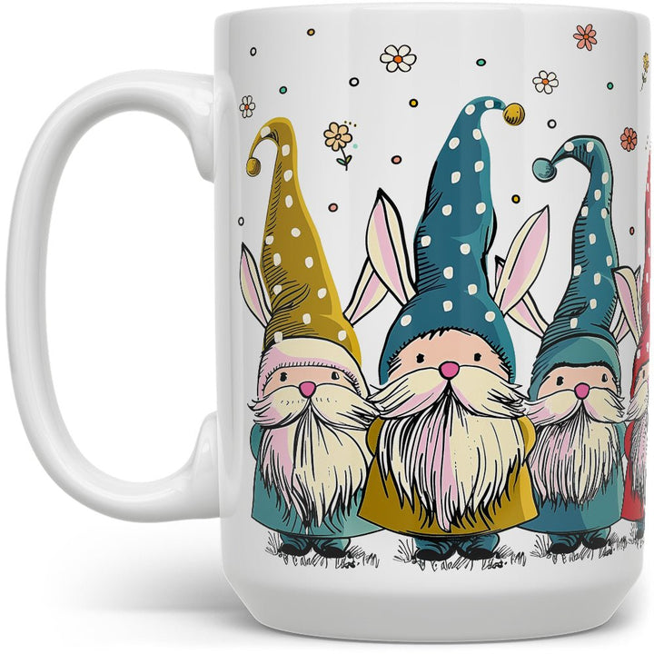 Spring Gnome Bunnies Mug - Loftipop