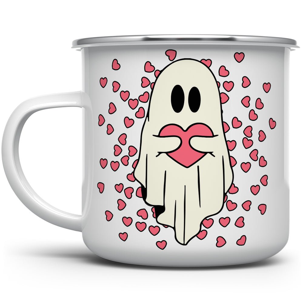 Valentine Ghost Camp Mug - Loftipop