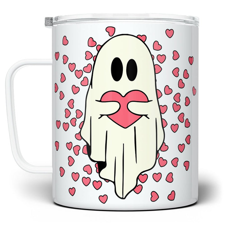Valentine Ghost Insulated Travel Mug - Loftipop