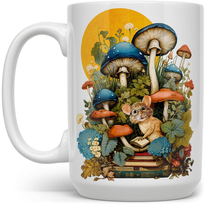 Woodland Book Mouse Mug - Loftipop