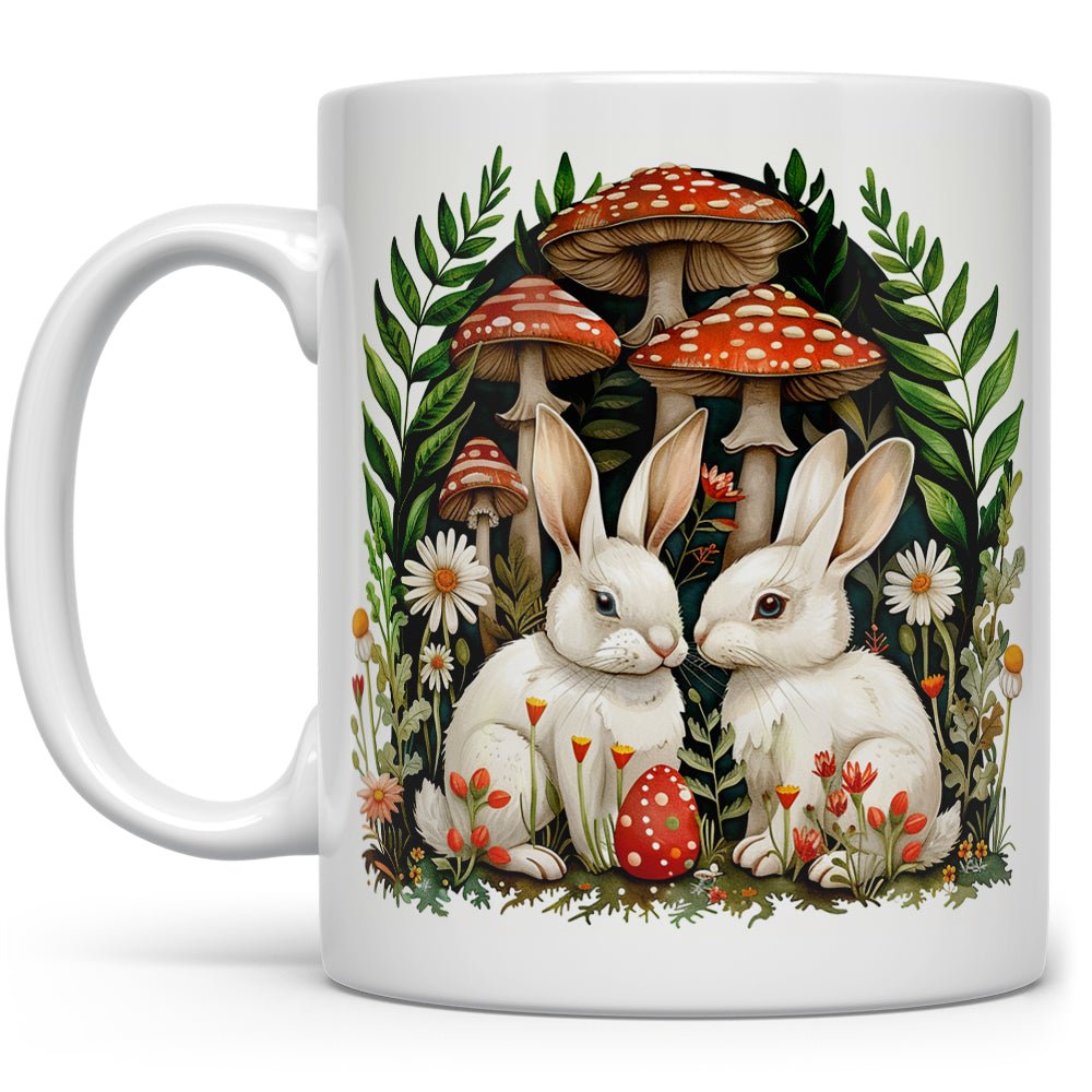 Woodland Bunnies Mug - Loftipop